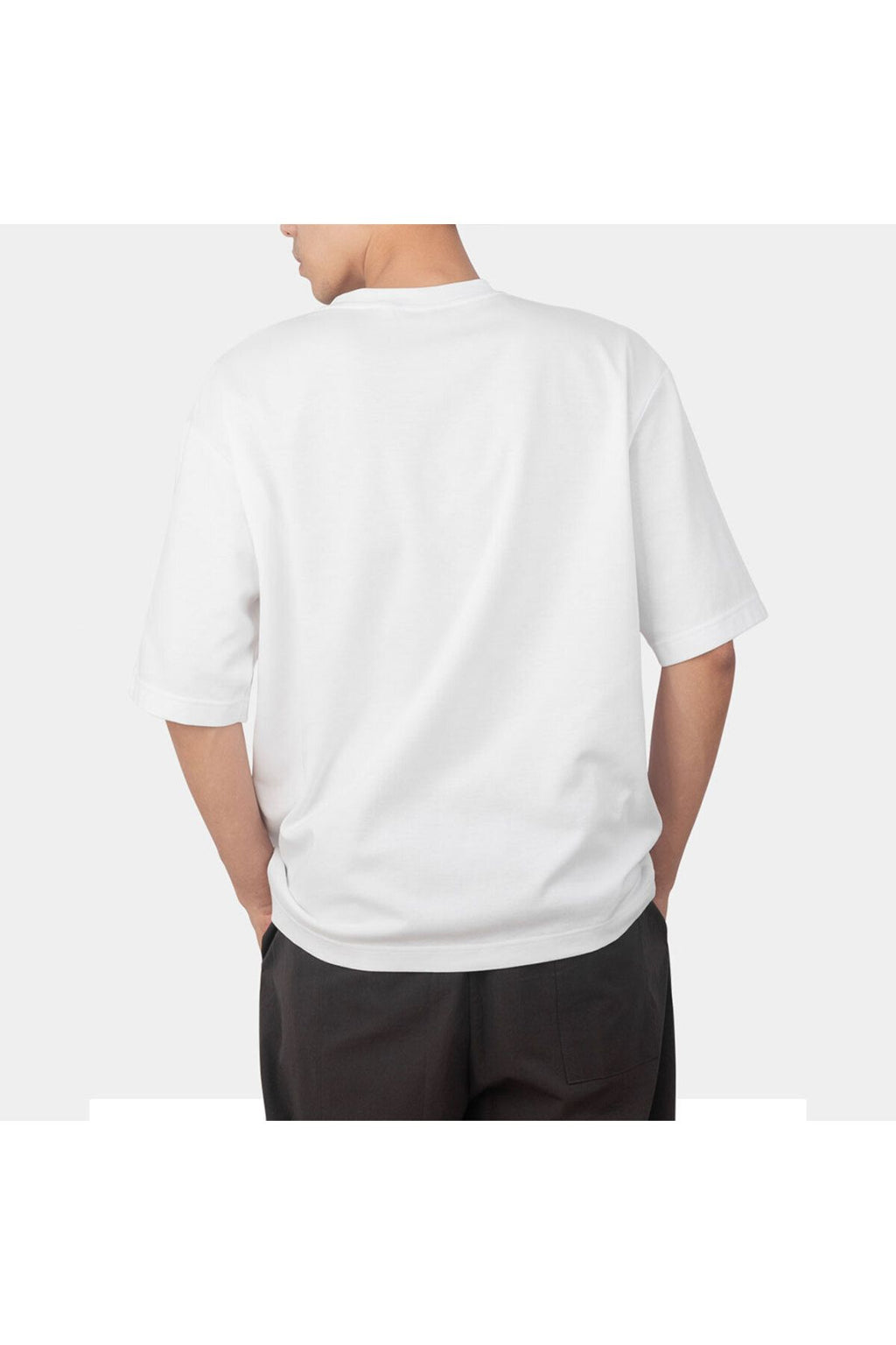 BlackBork Oversize B-Shirt White | M-L