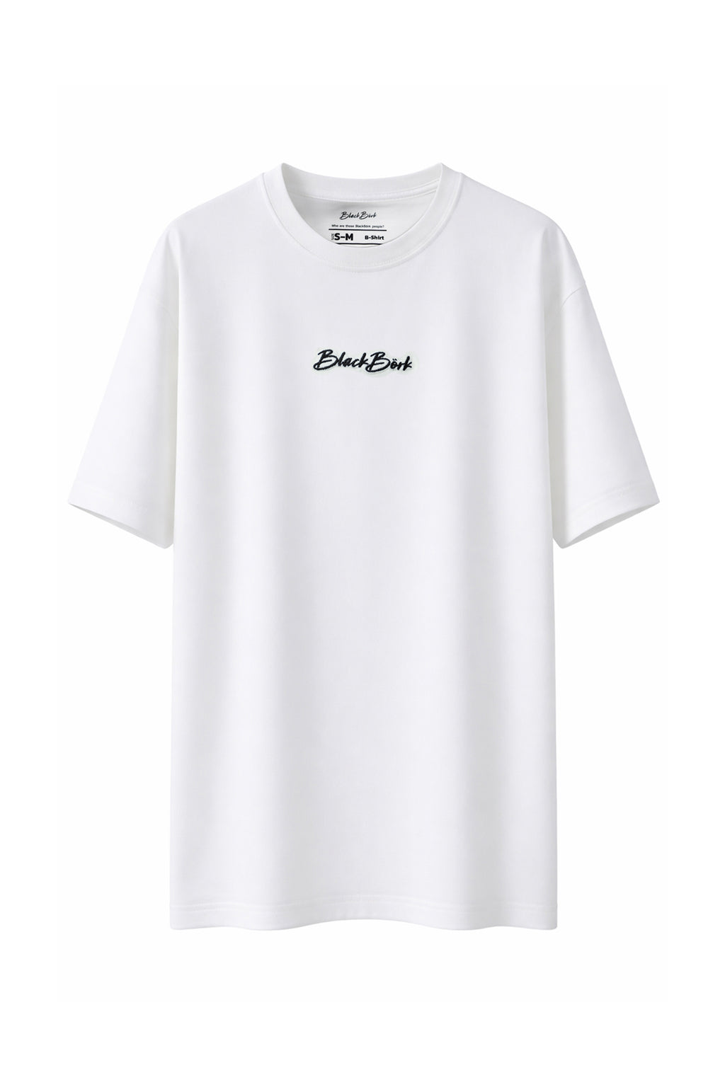 BlackBork Oversize B-Shirt White | M-L