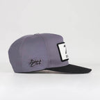 7-numara-logolu-siyah-gri-hip-hop-sapka-3597 - BlackBork