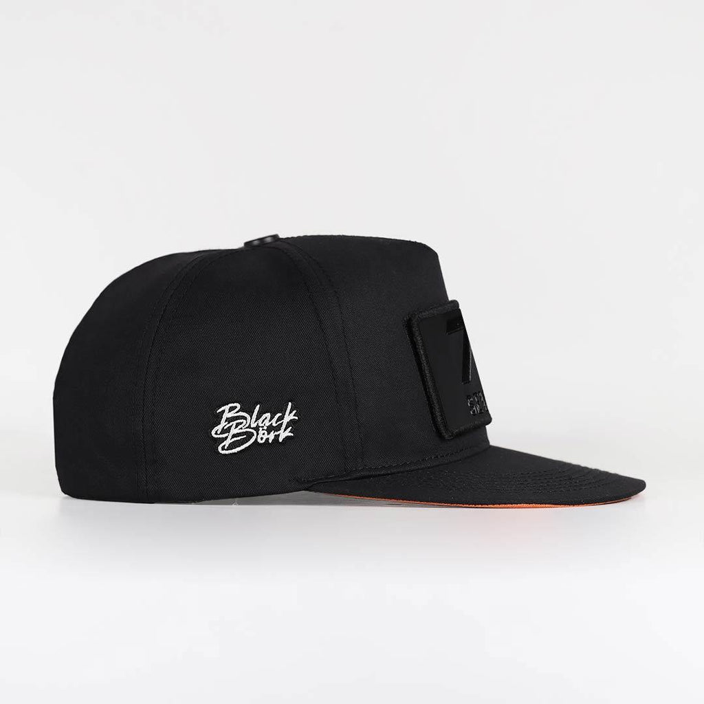 7-numara-logolu-siyah-hip-hop-sapka-3615 - BlackBork
