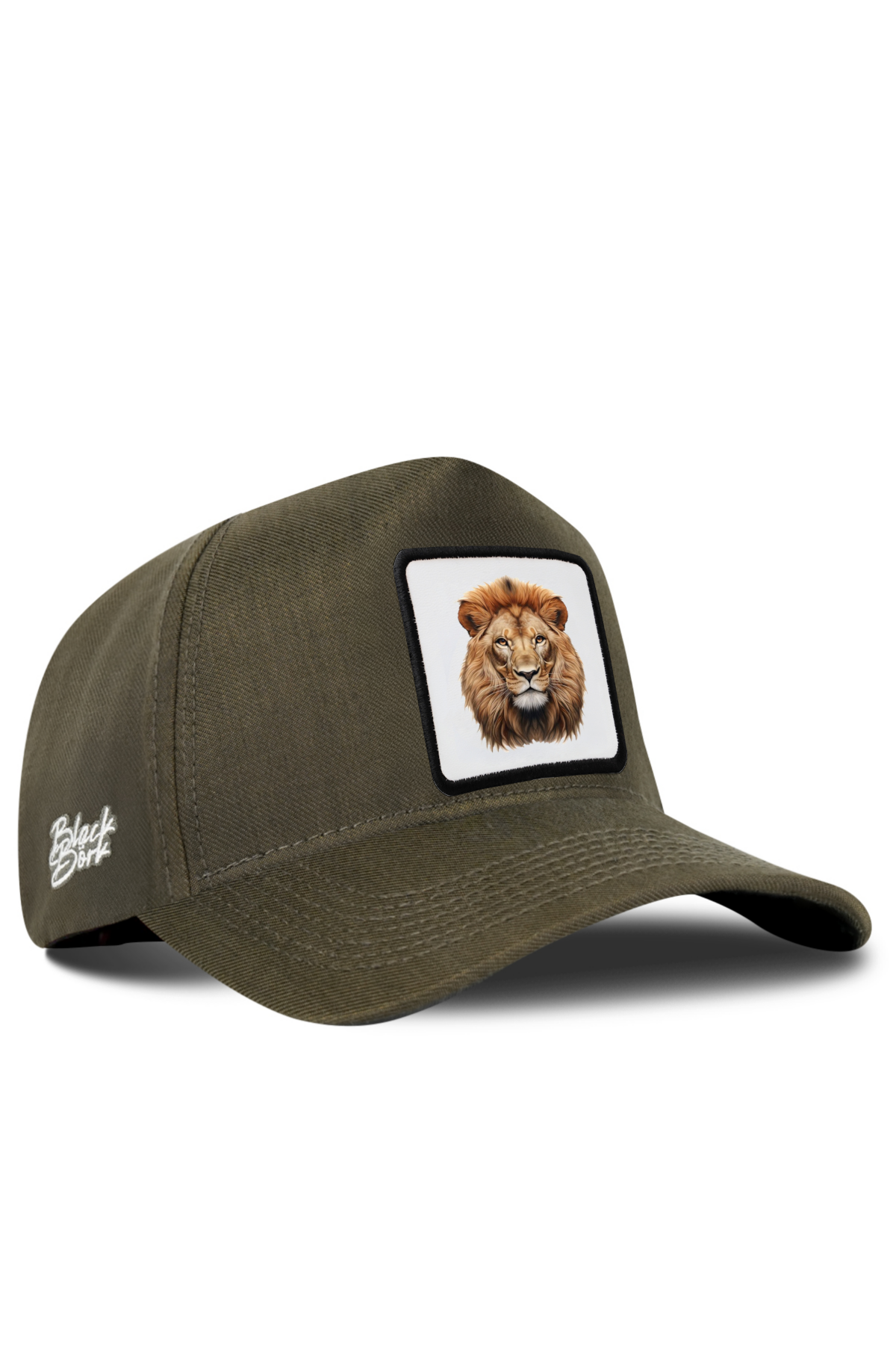 BlackBork Khaki Cordura Baseball Cap | Customisable Patch