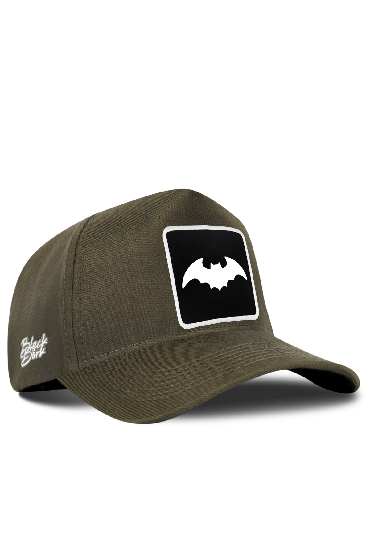 BlackBork Khaki Cordura Baseball Cap | Customisable Patch