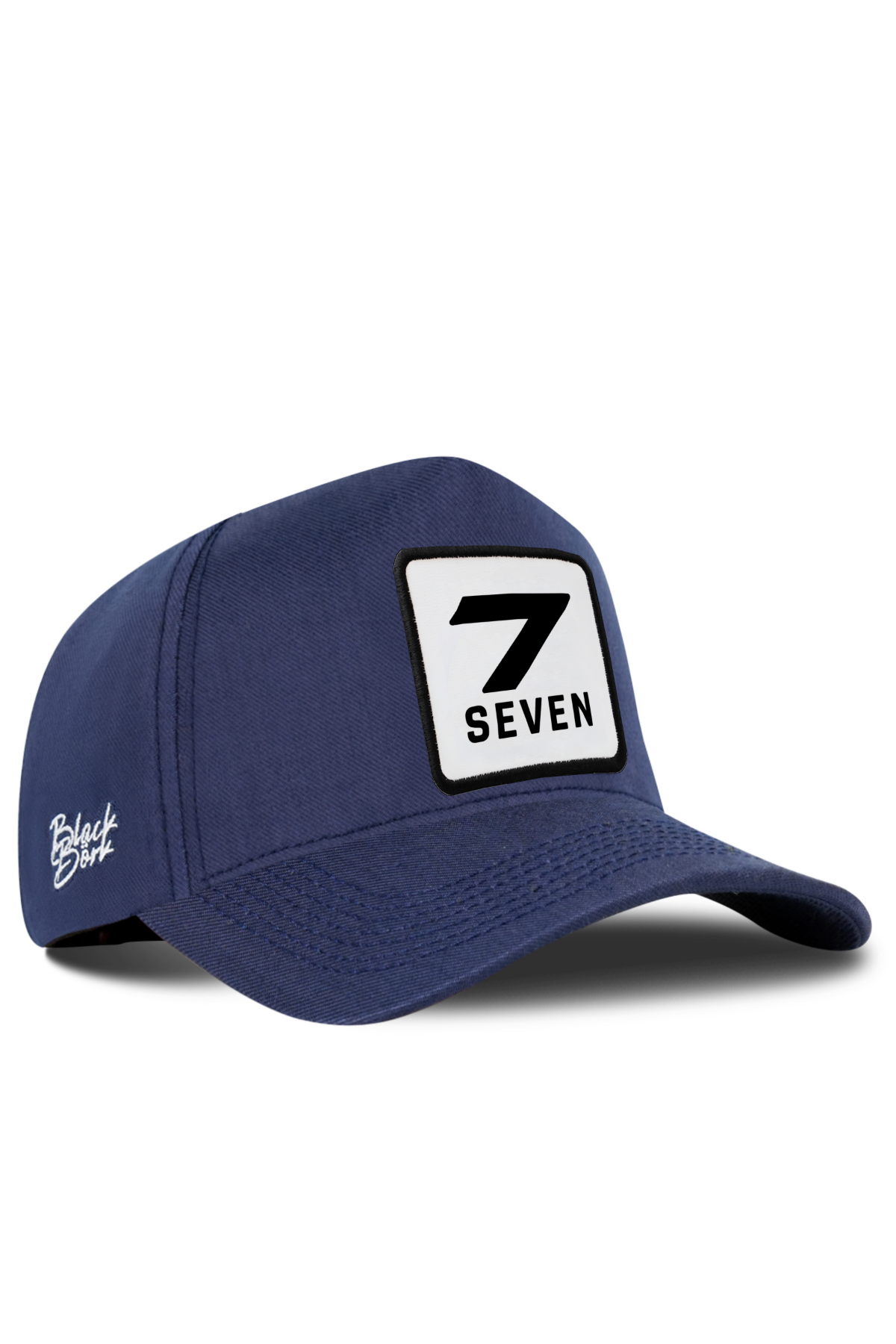 BlackBork Navy Blue Cordura Baseball Cap | Customisable Patch