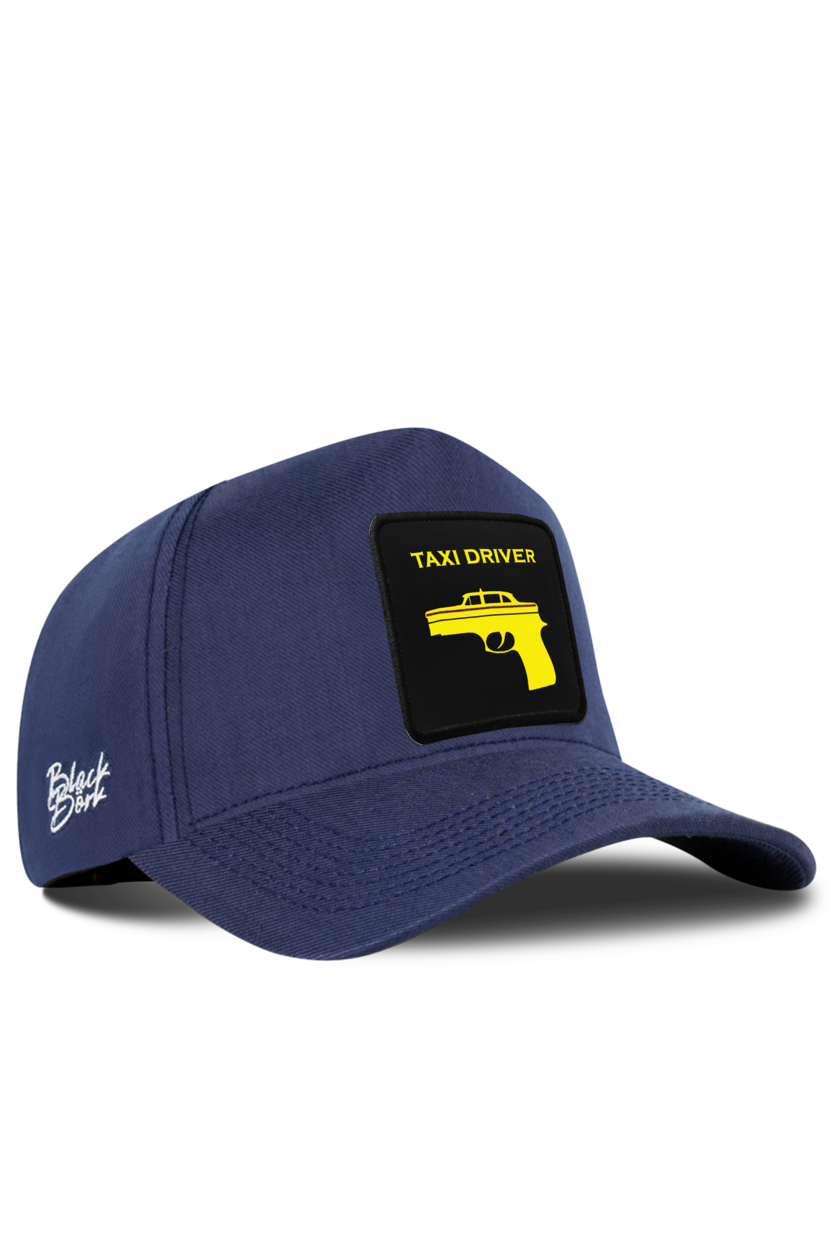 BlackBork Navy Blue Cordura Baseball Cap | Customisable Patch