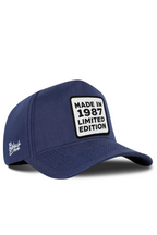 BlackBork Navy Blue Cordura Baseball Cap | Customisable Patch