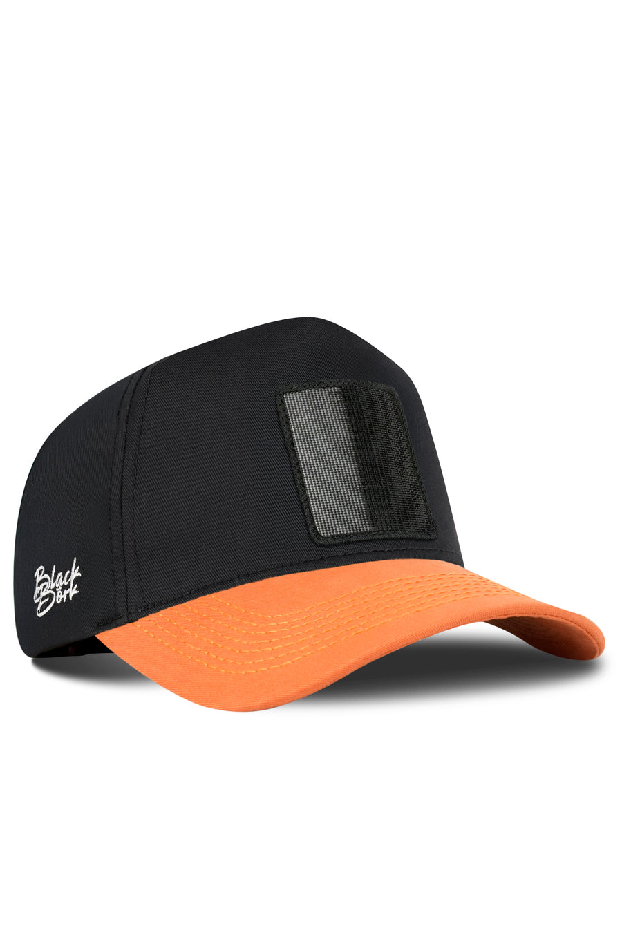 Orange & Black Baseball Cap | Create Your Cap