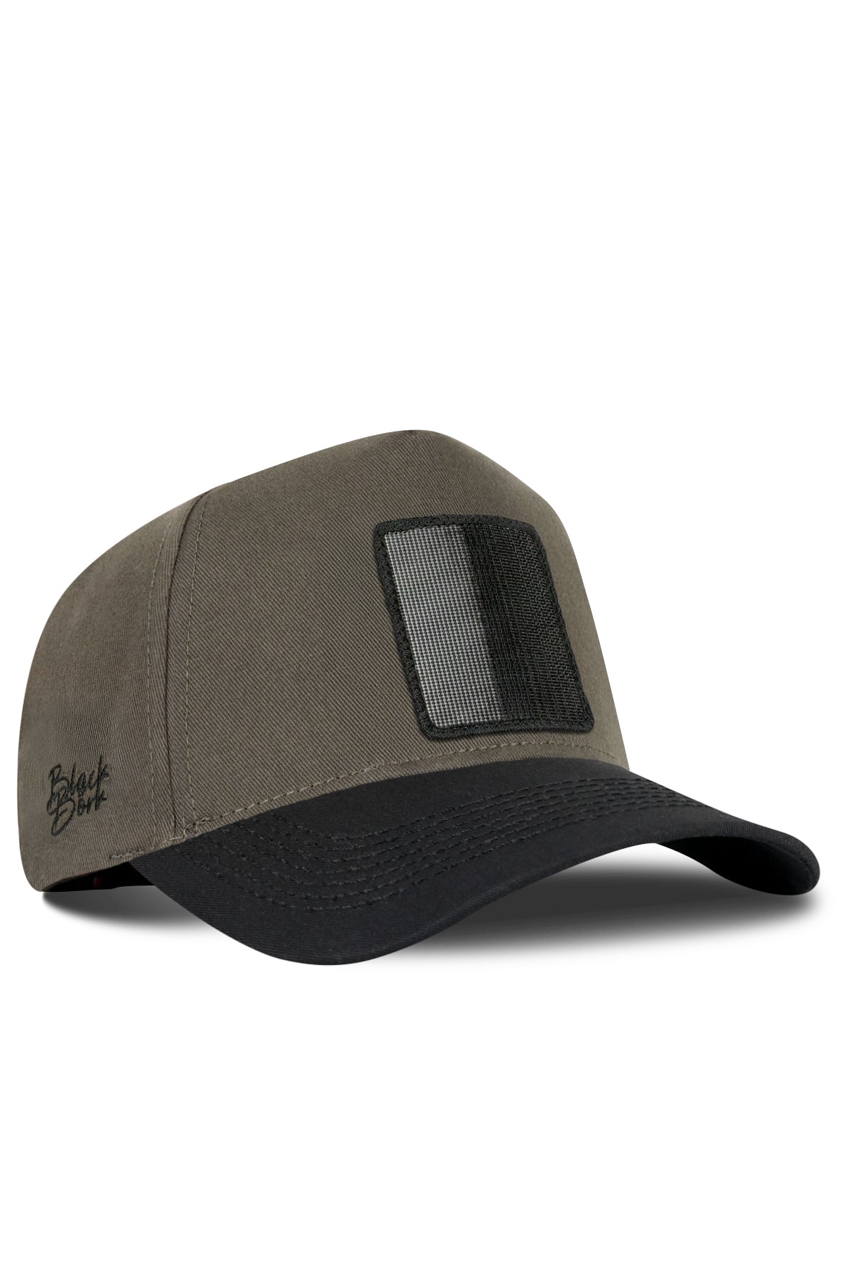 Black & Khaki Baseball Cap | Create Your Cap