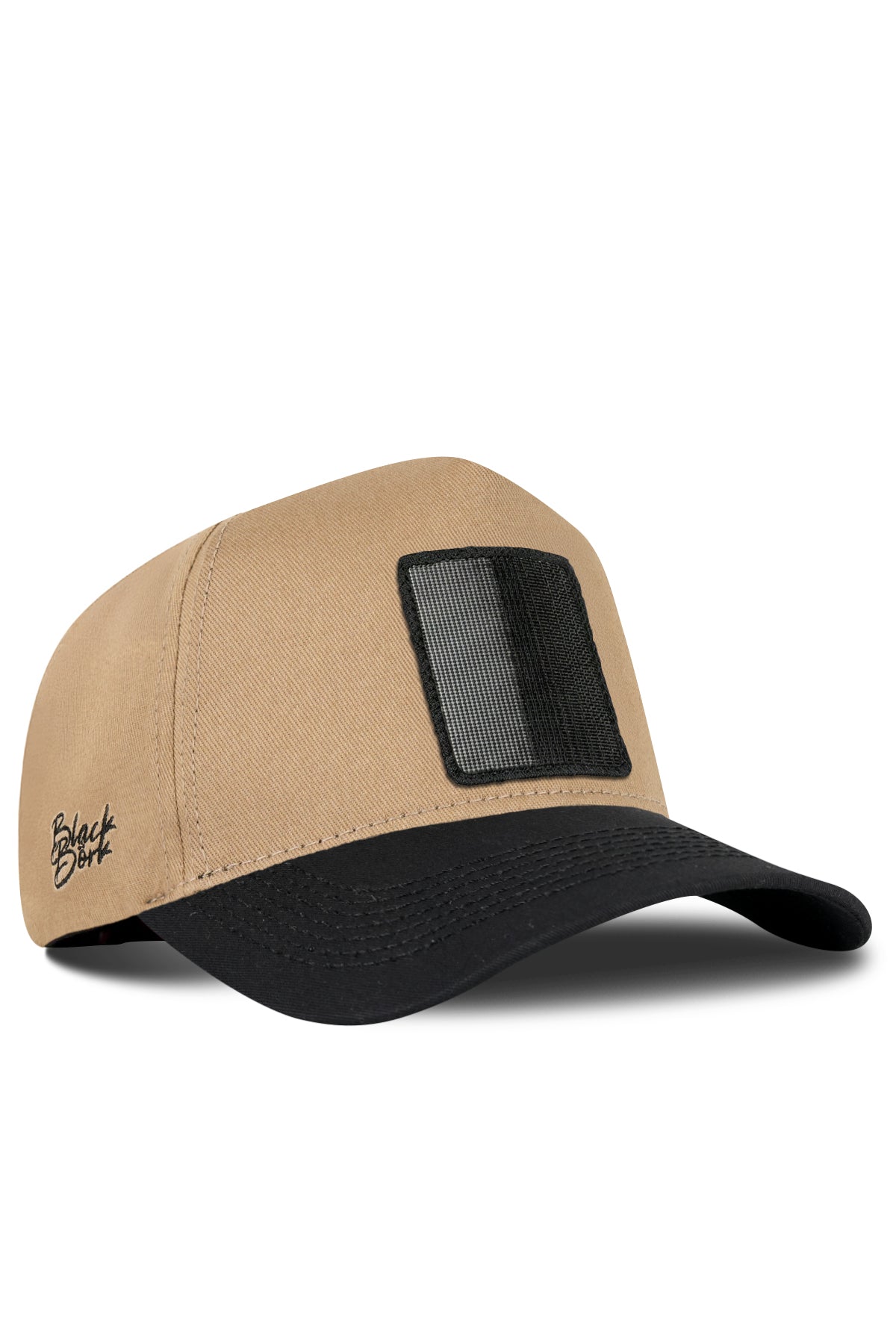 Mink & Black Baseball Cap | Create Your Cap
