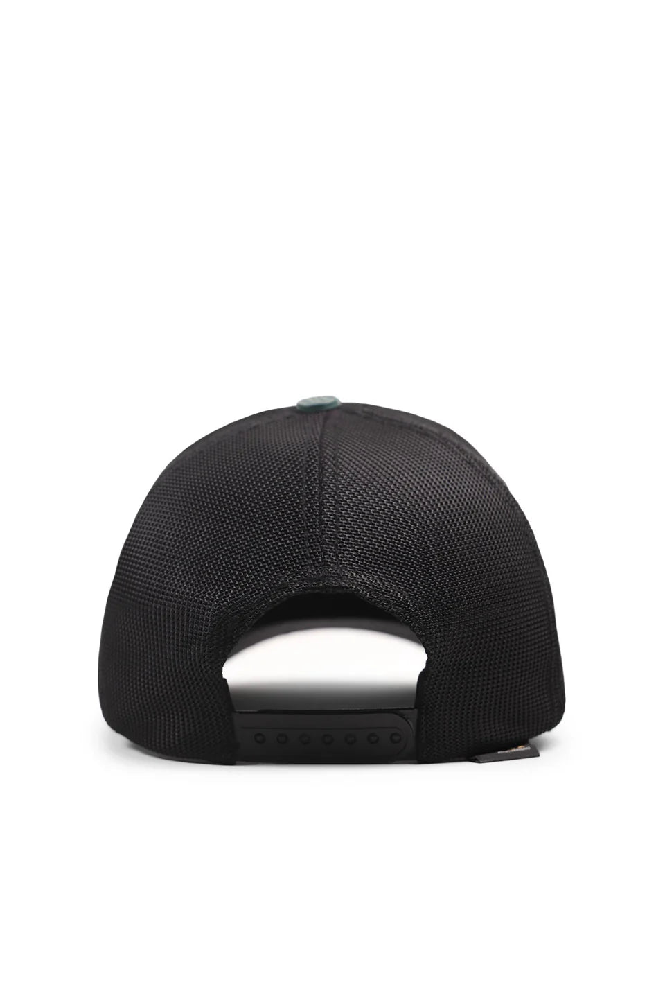 BlackBork Black & Petrol Green Cordura Trucker Cap | Customisable Patch