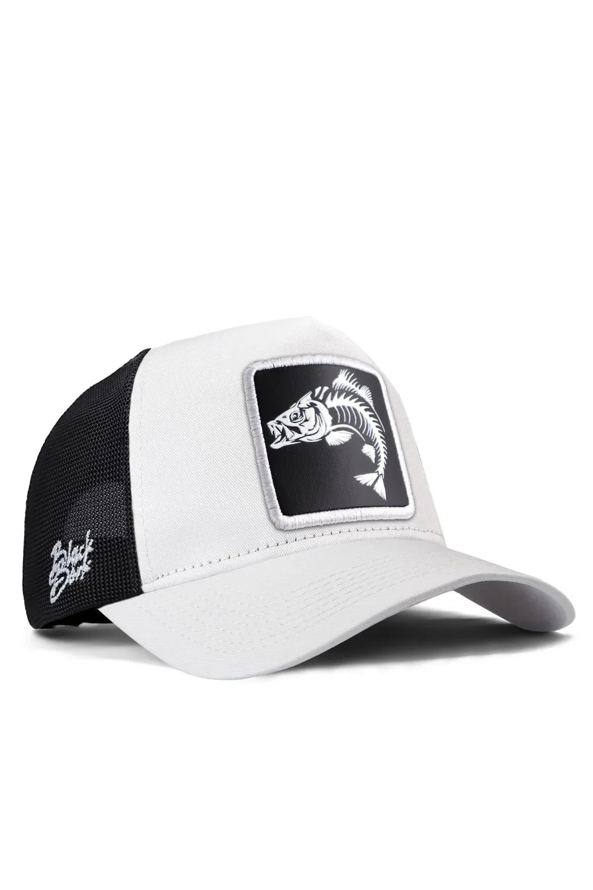 White-Black Trucker Cap