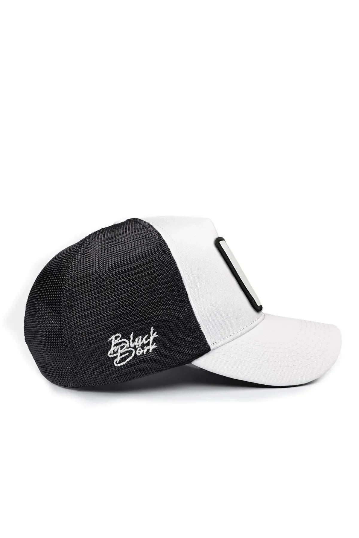 White-Black Trucker Cap
