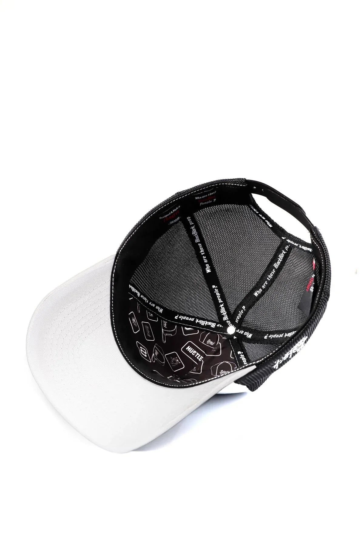 White-Black Trucker Cap