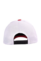 BlackBork Red & White Trucker Cap | Customisable Patch
