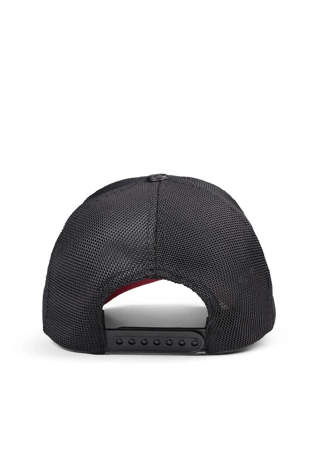 Black-Red Brim Cap