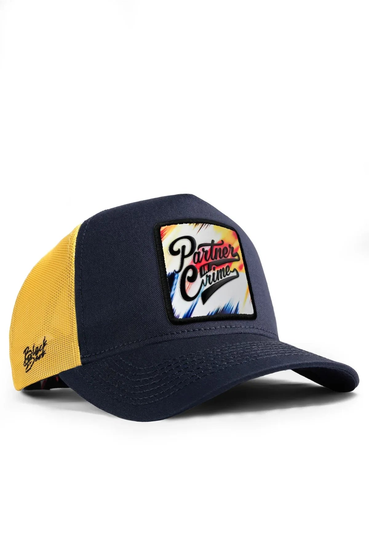 Navy Blue-YellowCap