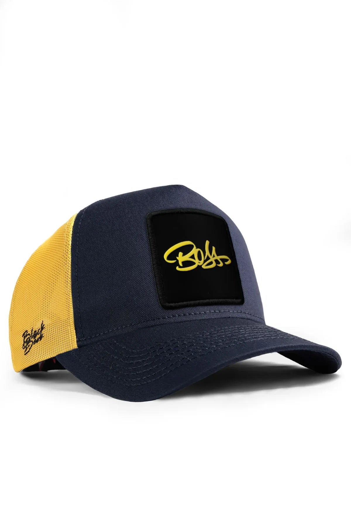 Navy Blue-YellowCap