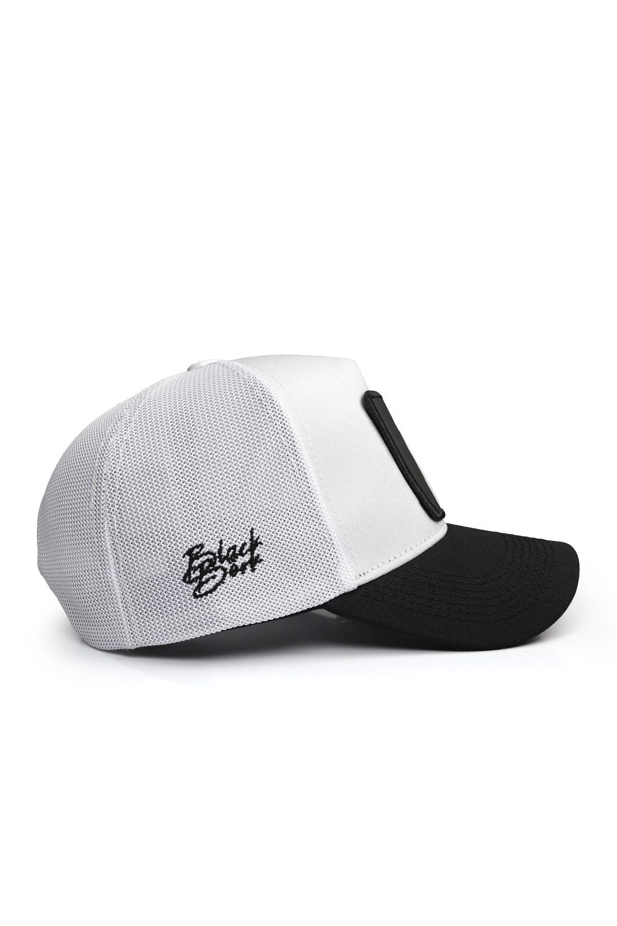 White-Black Brim Cap