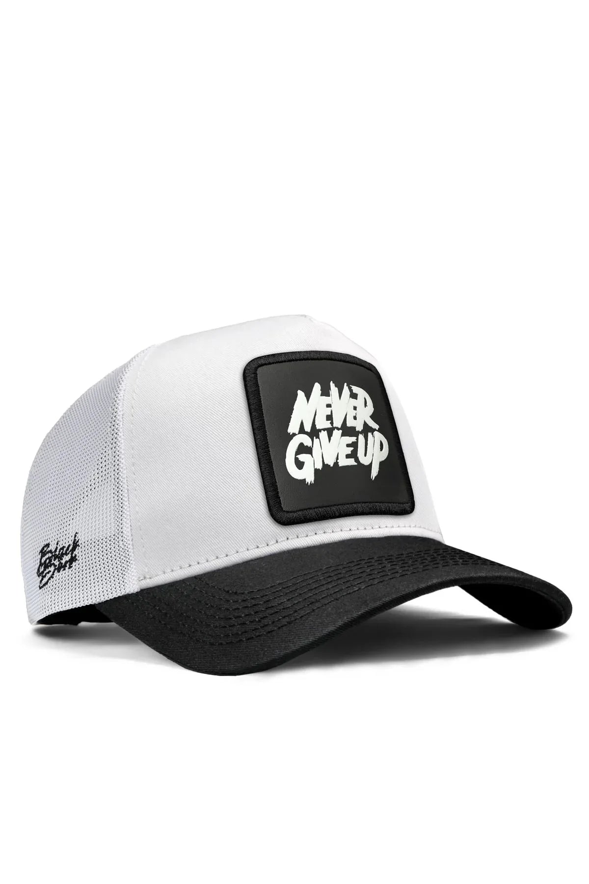 White-Black Brim Cap