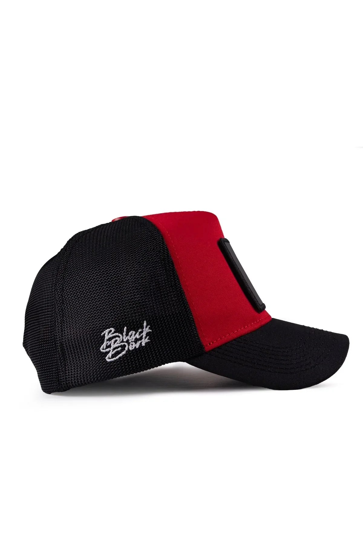 Red-Black Brim Cap