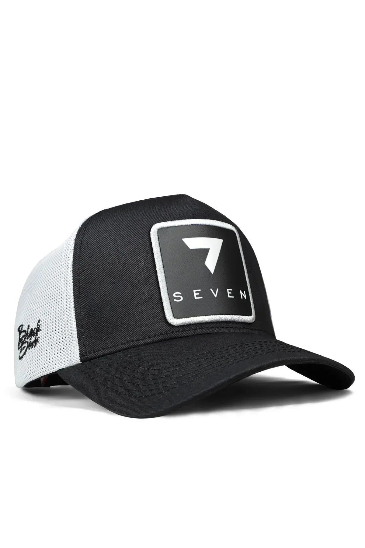 Black-White Cap