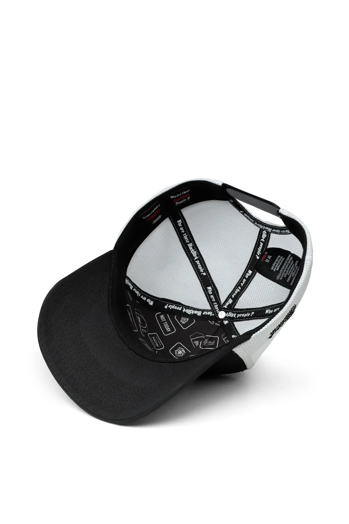 Black-White Cap