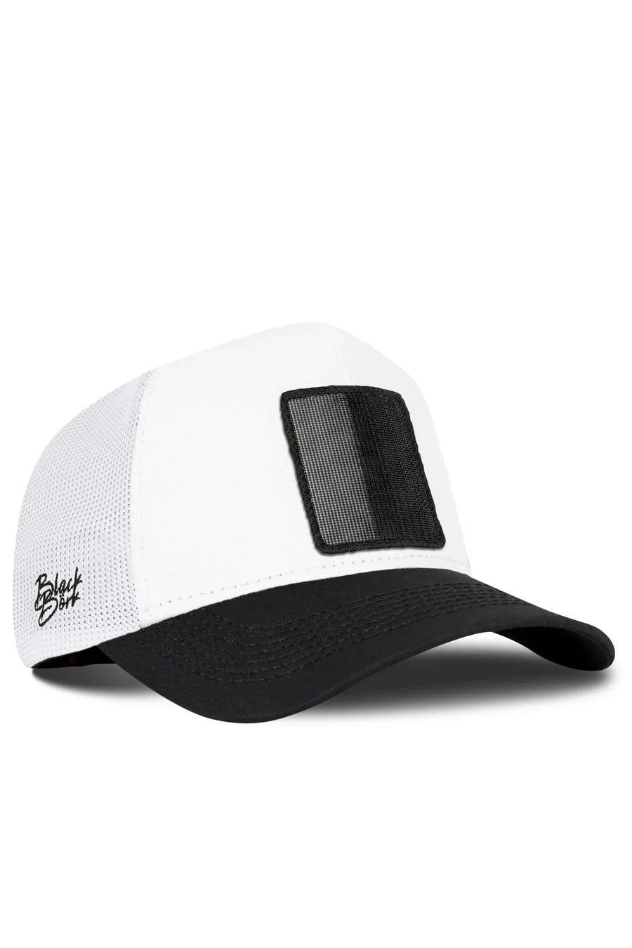 Black-White Trucker