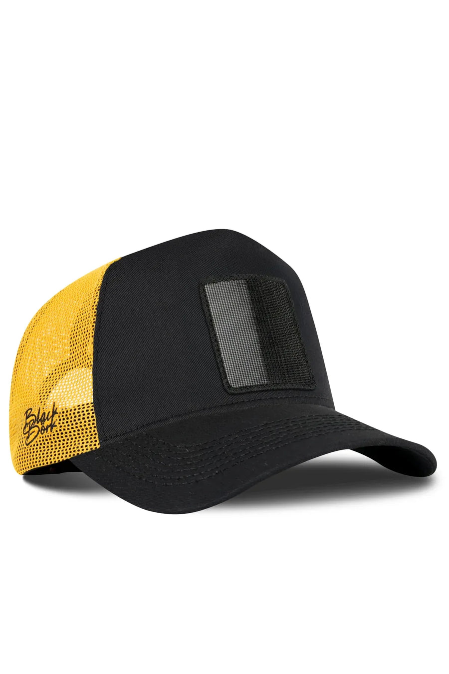 Black-Yellow Trucker
