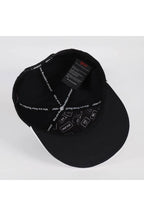 ayi-logolu-beyaz-siyah-hip-hop-sapka-1849 - BlackBork
