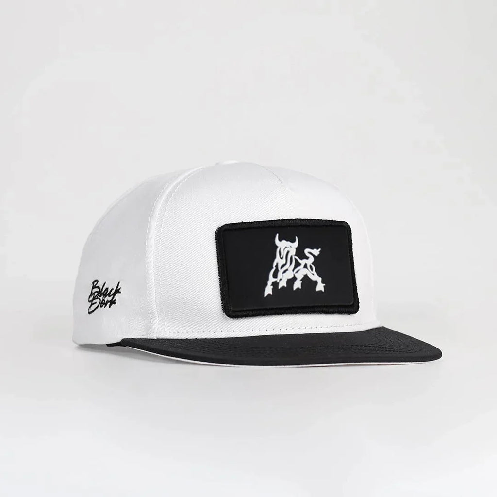 boga-logolu-siyah-beyaz-hip-hop-sapka-3574 - BlackBork