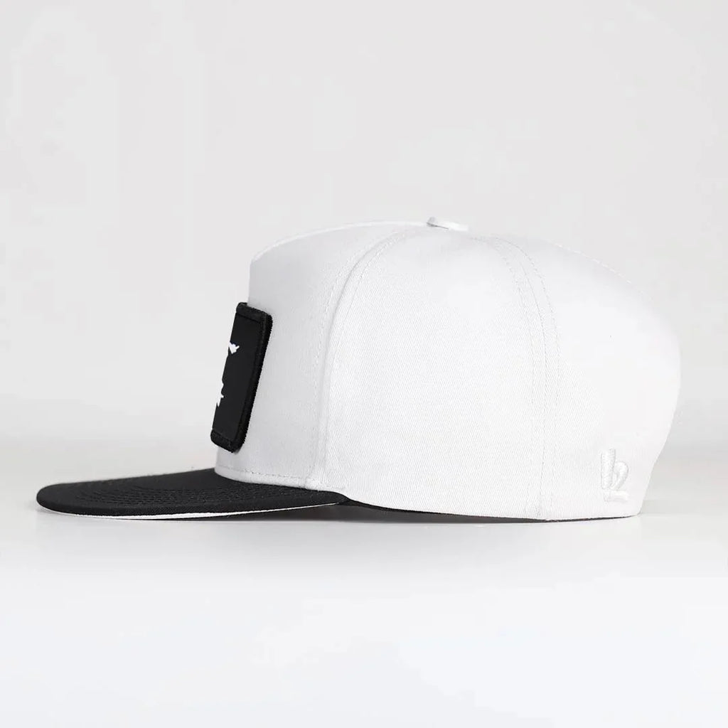 boga-logolu-siyah-beyaz-hip-hop-sapka-3577 - BlackBork