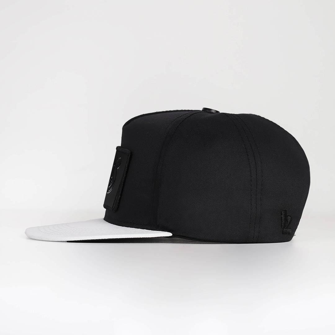 White-Black Hip Hop Cap