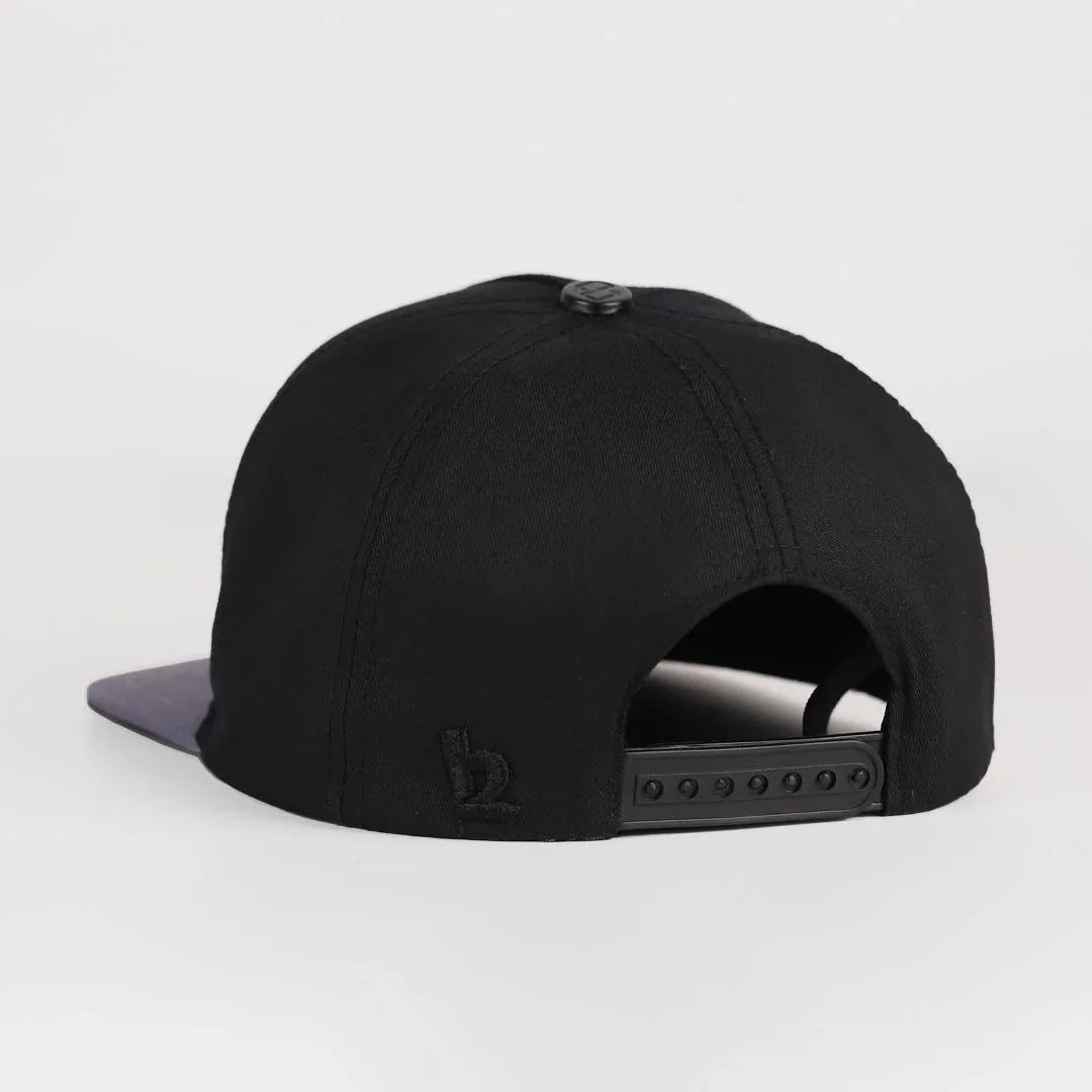 Grey-Black Hip Hop Cap