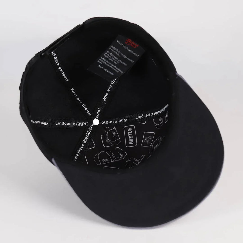 censored-logolu-gri-siyah-hip-hop-sapka-3523 - BlackBork