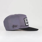 do-more-logolu-siyah-gri-hip-hop-sapka-3609 - BlackBork