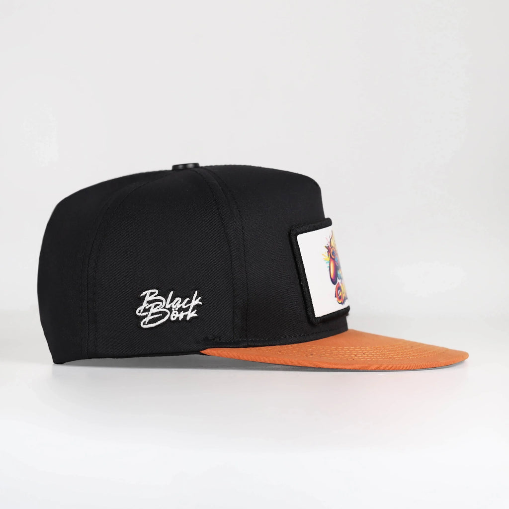 gamer-logolu-kiremit-siyah-hip-hop-sapka-3534 - BlackBork
