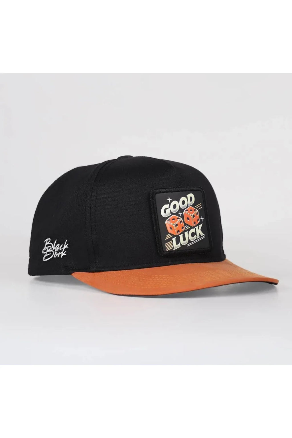 good-luck-logolu-kiremit-siyah-hip-hop-sapka-1862 - BlackBork