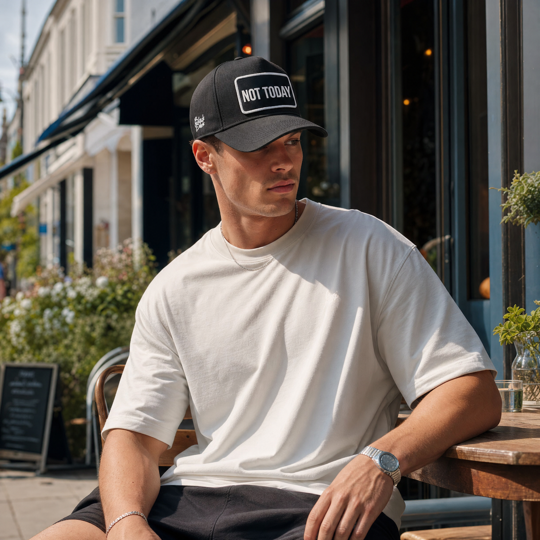 BlackBork Black V2 Cordura Baseball Cap | Customisable Patch