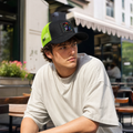 Lion - 7 Code Logo-trucker