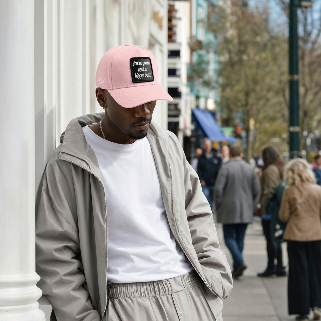 BlackBork Salmon Baseball Cap | Customisable Patch