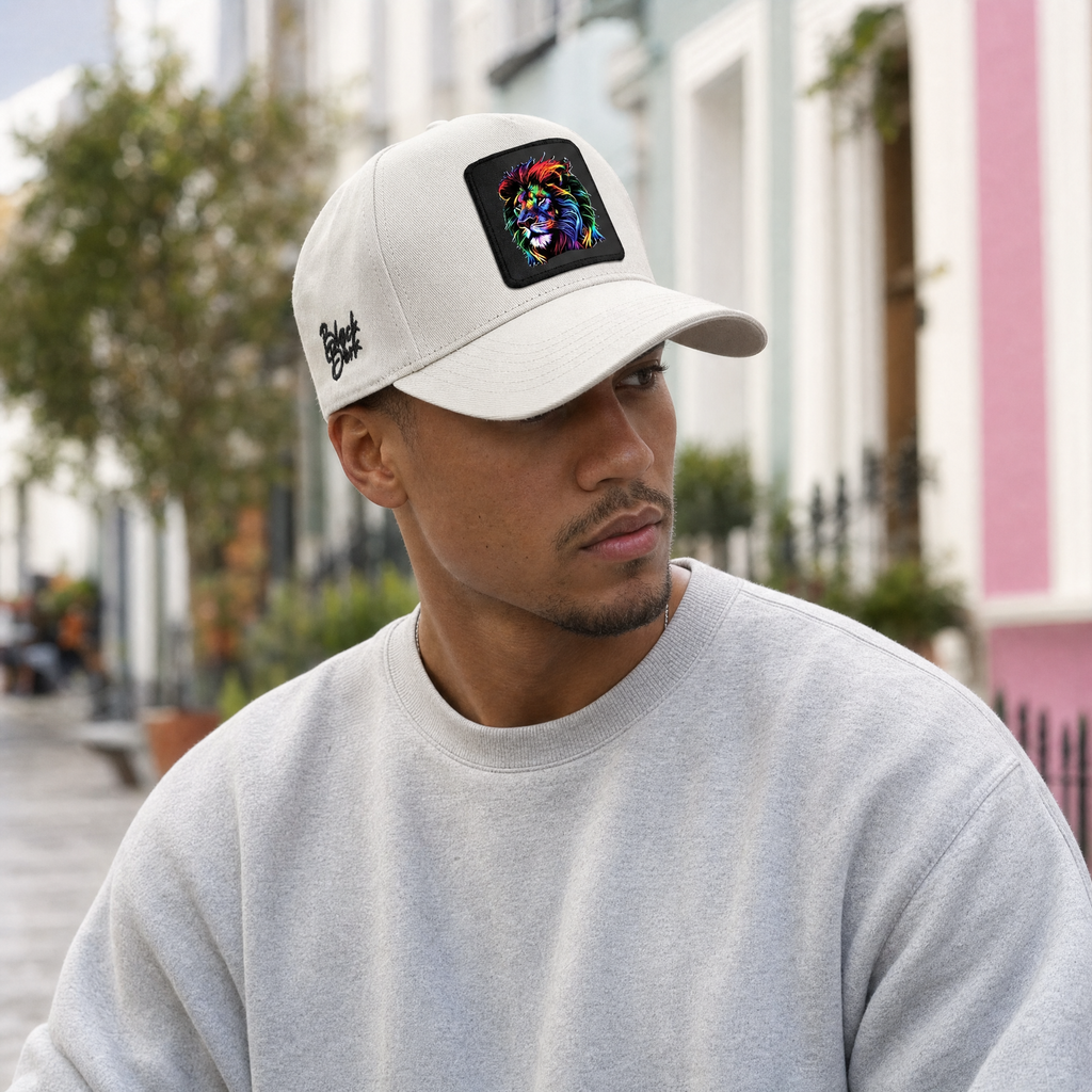 BlackBork Beige Baseball Cap | Customisable Patch