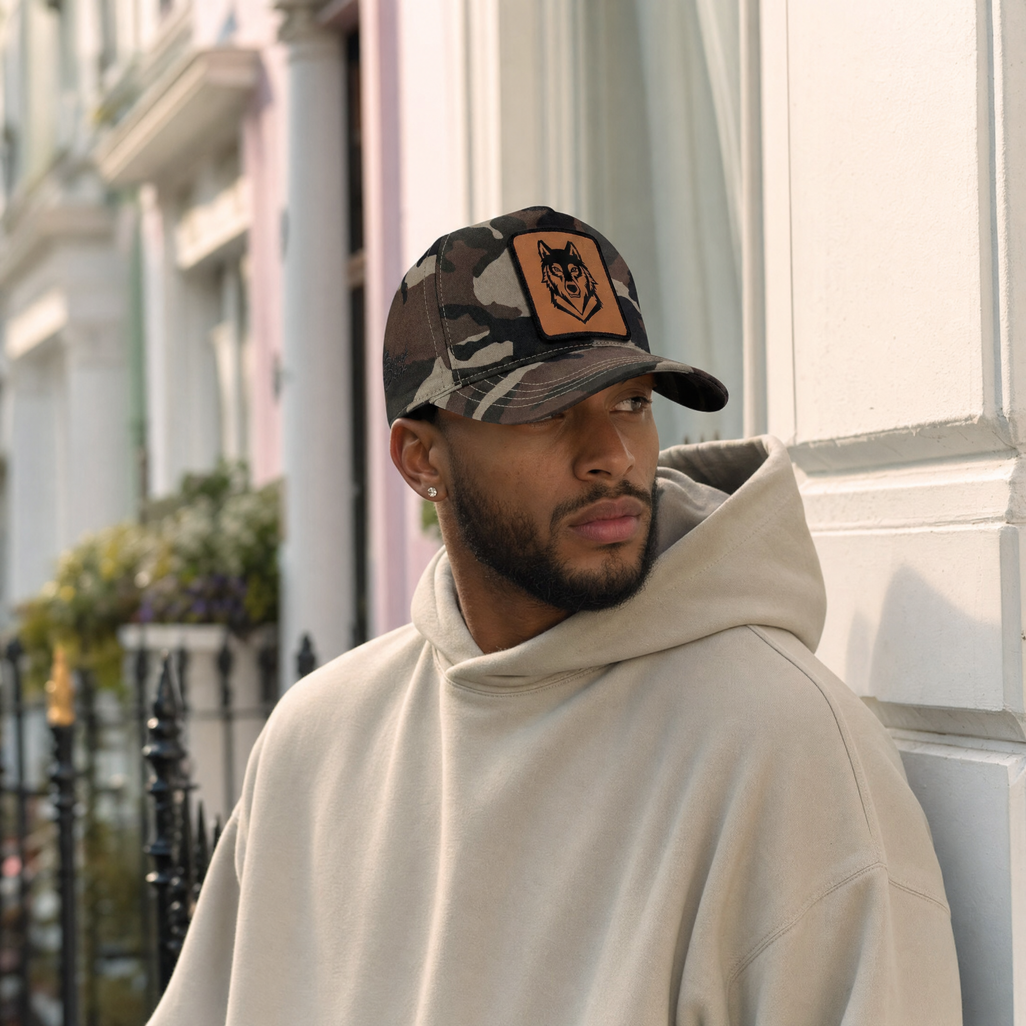BlackBork Camouflage Baseball Cap | Customisable Patch