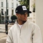 BlackBork Black Baseball Cap | Customisable Patch