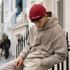 BlackBork Burgundy Docker Cap