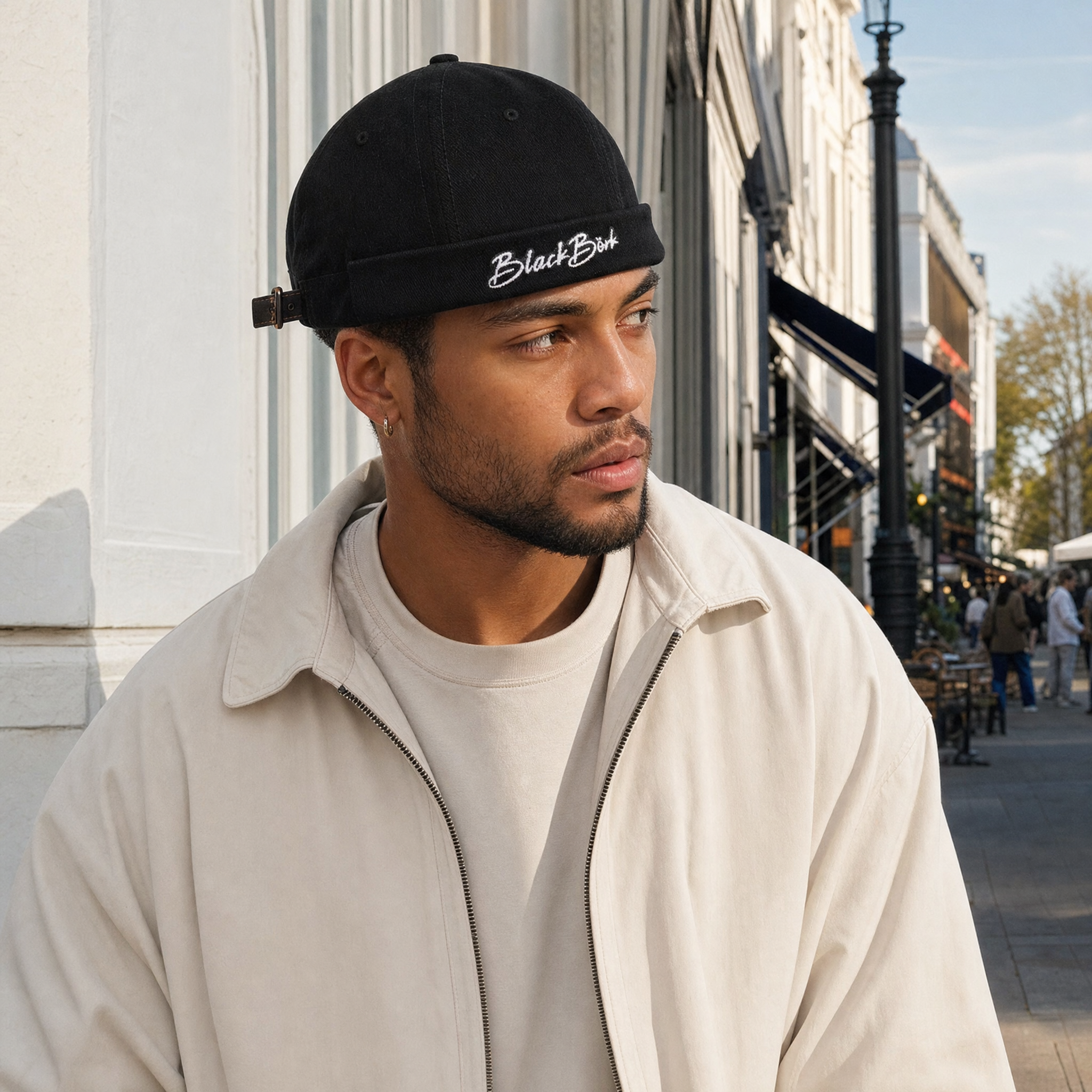 BlackBork Black Docker Cap