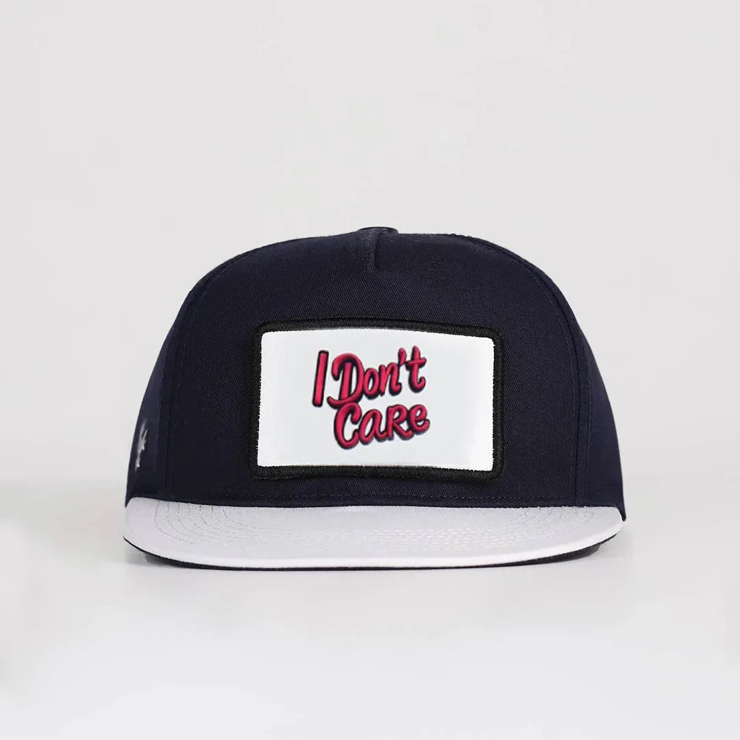 White-Navy Hip Hop Cap
