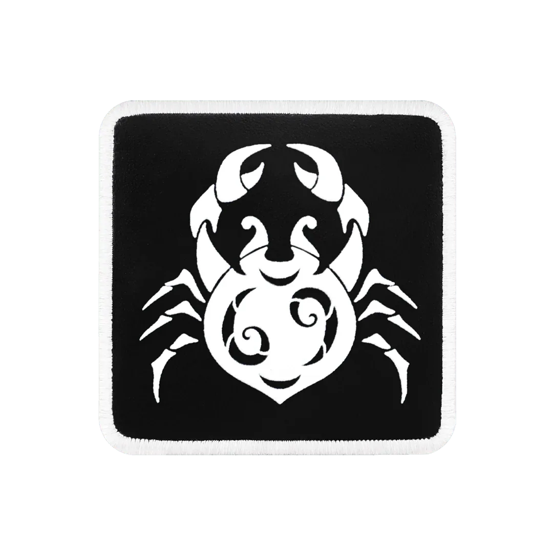 V1 Cancer - Unisex Black Patch with 1 Code Logo patch