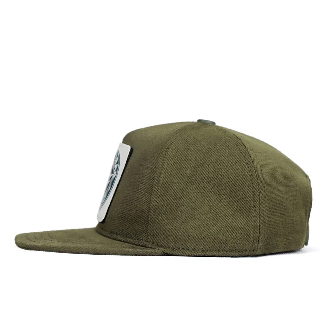 Khaki Kids Cap kids cap by BlackBork