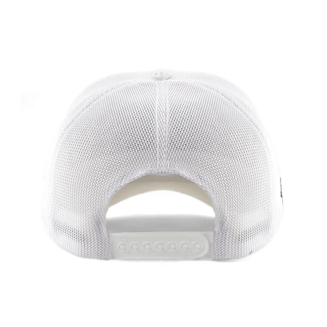 White Trucker Cap trucker cap by BlackBork