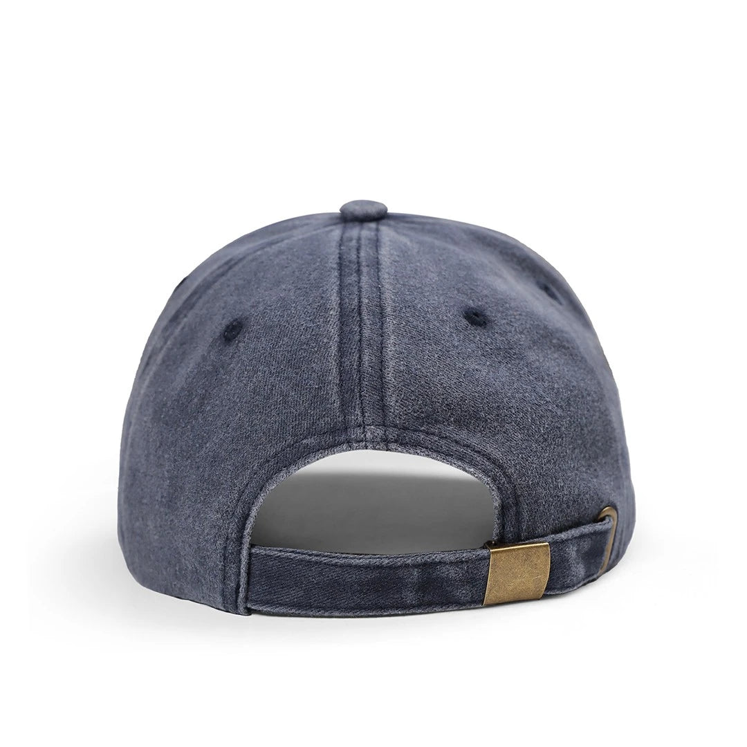 Vintage Navy Blue Cap vintage cap by BlackBork