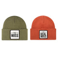 With The Boss & The Real Boss Logo-beanie